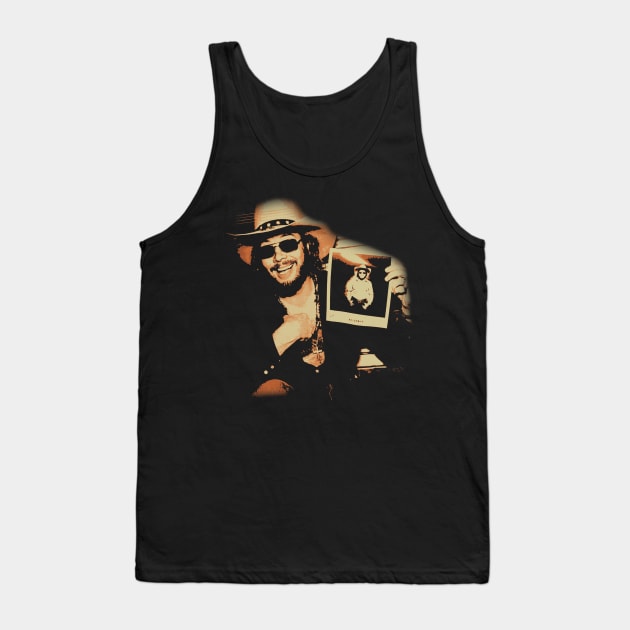 Vintage Music Hank Funny Gifts Tank Top by WillyPierrot